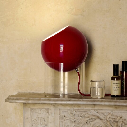 &Tradition Topan VP13 bordlampe cinnoberrød E27 Stue 31.5 Rød