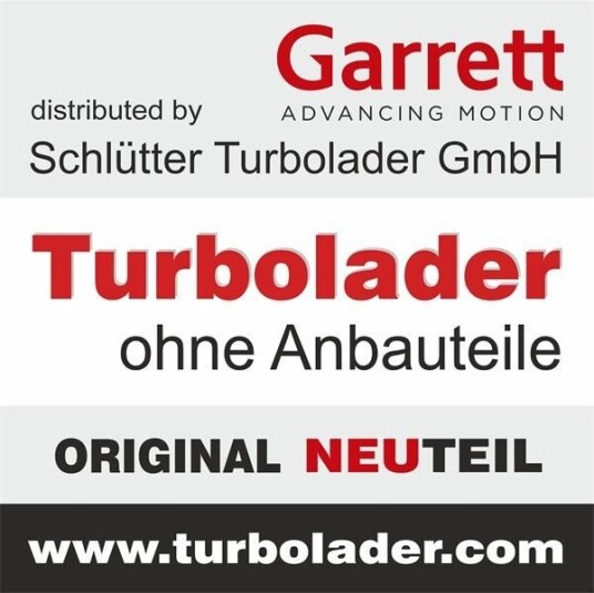 Turbolader SCHLÜTTER TURBOLADER 172 05705