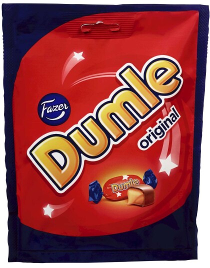 Pose med Dumle Original Karameller 120 gram Pose med Dumle Original Karameller 120 gram