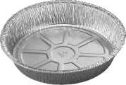 Alubakke 1100 Ml Ø214x40 Mm Rund,4 Pk X 125 Stk/Krt