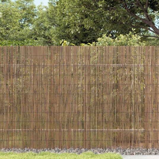 Hagegjerde 600x100 cm siv
