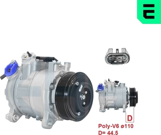 ERA 670151 AC-kompressor ERA 670151 AC-kompressor