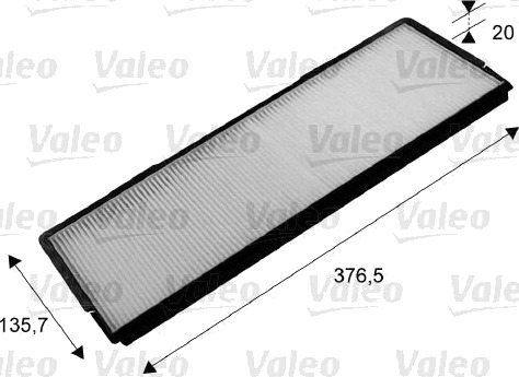 Kupefilter VALEO 716052