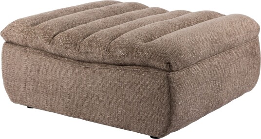 Valdoro fotskammel i stoff 120 cm - Mink