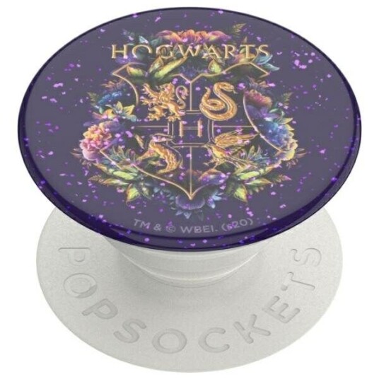 POPSOCKETS PopGrip - Glitter Hogwarts Floral - Stativ og Grep