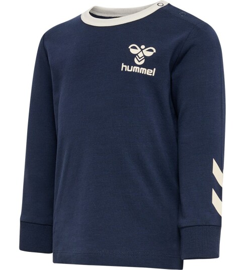 Hummel Genser HmlMaule Black Iris 68 Genser Blå Hvit 62