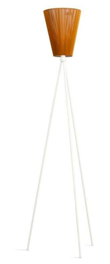 Northern Oslo Wood Gulvlampe Hvit/Caramel
