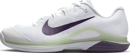 Nike Vapor 12 Allcourt Tennis og padelsko herre White/Dark Raisin Volt Tint 40
