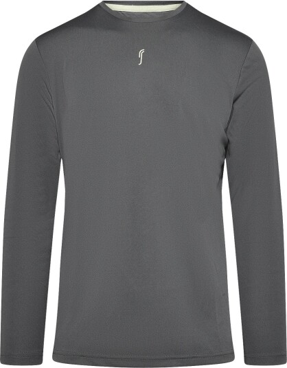 RS Sports Men"s Performance Long Sleeve Rec (Deep Grey/Ace Yellow,M,St) DEEP GREY/ACE YELLOW M