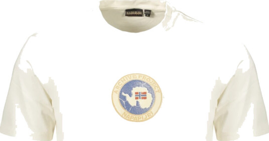 Napapijri Herre Topper Hvit 2XL,