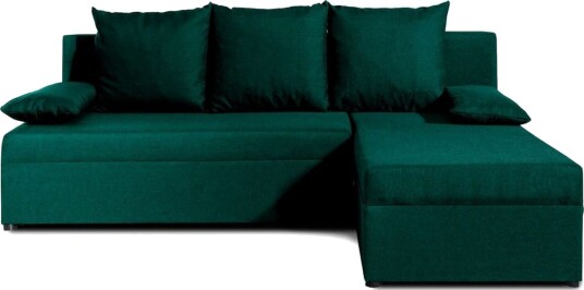 Seksjon Eltap Gino 201x143x90 cm   Nube 35 Grønn