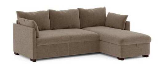 Jotex FLAVIA sovesofa 3-seter med sjeselong Karamell beige 1705173-03-0 1705173-02-0