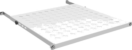 Efb Elektronik 691641Fts.12 Rackhylle Sort Metall 70 Kg 0.5U 48.3 Cm (19") 691641FTS.12