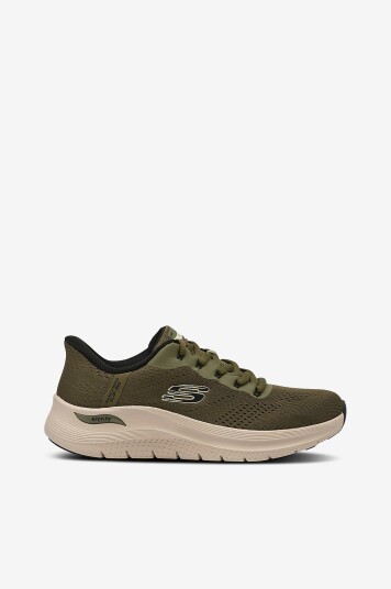 Skechers Joggesko Arch Fit 2.0 Slip ins Grønn Skechers Joggesko Arch Fit 2.0 Slip ins Grønn