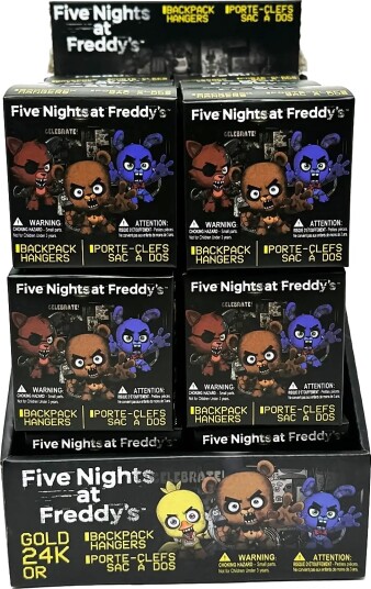 Maki Five Nights At Freddys Clip On Hngr 8cm Asst. Multi/patterned One Size Maki Five Nights At Freddys Clip On Hngr 8cm Asst. Multi/patterned One Size