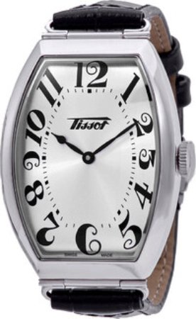 Tissot Herreklokke T128.509.16.032.00 Heritage Sølvfarget/Lær