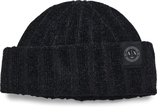 Armani Exchange Beanie Hat Navy ONE SIZE