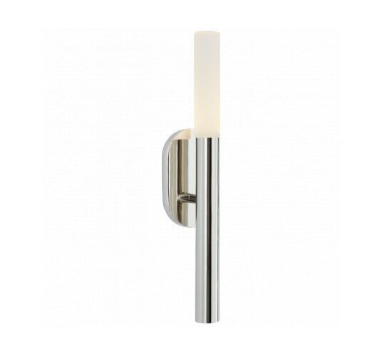 Rousseau Small Bath Sconce Polished Nickel Rousseau Small Bath Sconce Polished Nickel