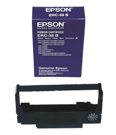Epson ERC 38B - Skriverbånd Svart Epson ERC 38B - Skriverbånd Svart