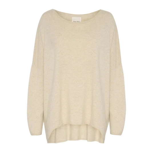 Part Two Dame Strikkevarer Beige XS