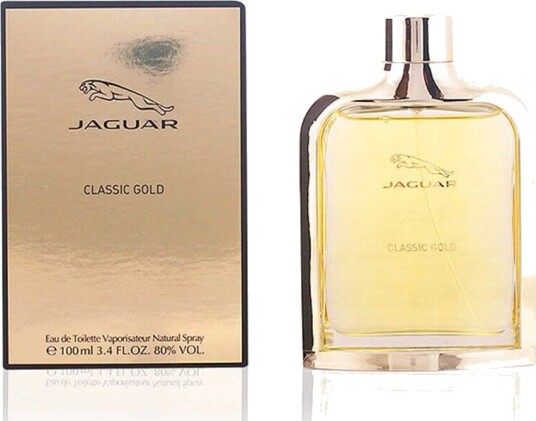 Jaguar Classic Gold Eau de Toilette 100 ml for menn Jaguar Classic Gold Eau de Toilette 100 ml for menn