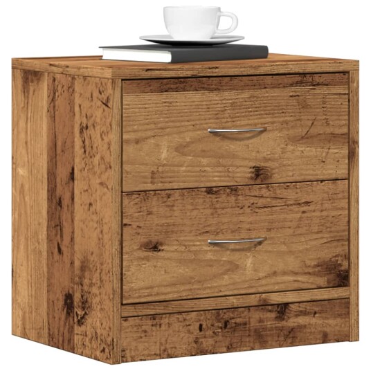  Nattbord gammelt tre 40x30x40 cm konstruert tre 8721158554376
