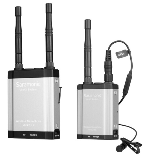 Saramonic Vlink2 2.4GHz Trådløs Videomikrofon for Kamera