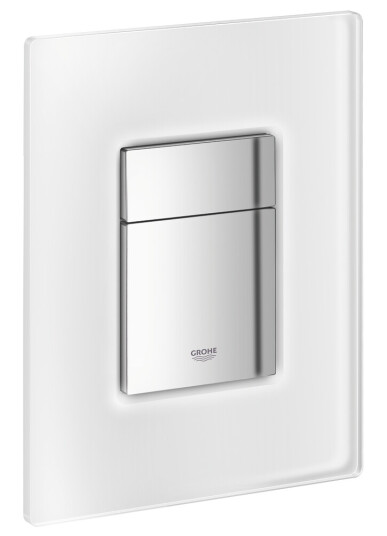 Grohe Skate Cosmopolitan betjeningsplate med glass, stor, da Vinci satin Grohe Skate Cosmopolitan betjeningsplate med glass, stor, da Vinci satin