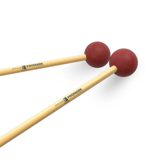 Promark Su2r Spyr Mallet Xylofon Rubber, Medium, Rattan