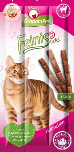 Granatapet Feini Sticks 3 X 3 Pakker Kylling
