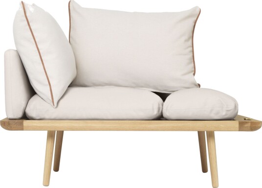 Umage Lounge Around 1½ seters Sofa Eik/hvit Sand