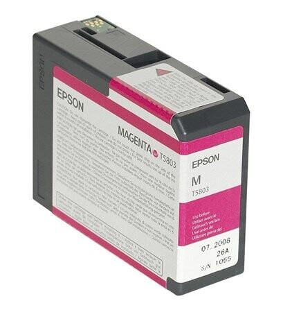 Epson T5803 - Magenta Ink - Blekkpatron Rød
