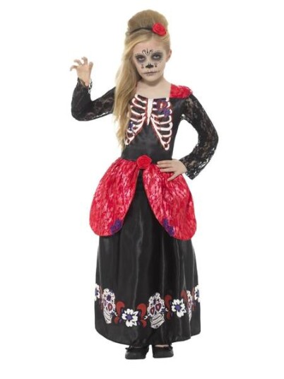 Day of the Dead jente kostyme