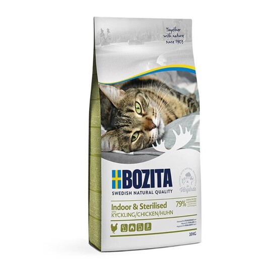 Bozita Kattemat Innendørs & Sterilisert Kylling 2 kg