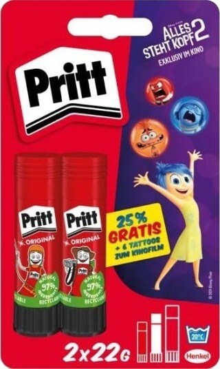 Pritt Pritt Lim 2X22g – Alt Står På Hodet 2 Design Bts2024 Retail