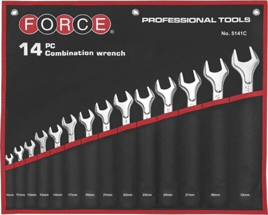 FORCE 5141C Kombinasjonsnøkkelsett
