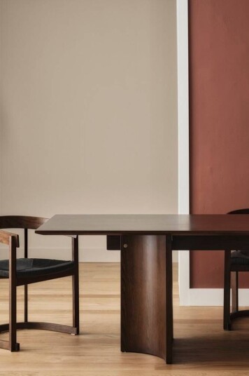KUNGSHOLMEN spisebord 90x210 cm Mørk eik