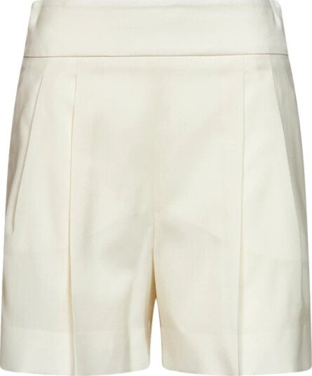 Max Mara Dame Shorts Hvit XS, Max Mara Dame Shorts Hvit XS,