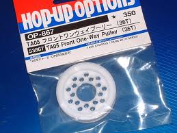 Tamiya 53867 TA05 Front One-Way Pulley 36T