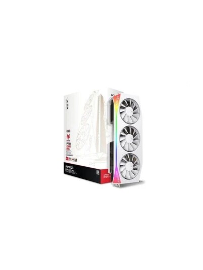XFX Radeon RX 9070 XT Grafikkort 16GB GDDR6 Magnetic Air OC Hvit XFX Radeon RX 9070 XT Grafikkort 16GB GDDR6 Magnetic Air OC Hvit