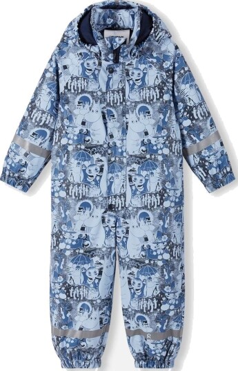 Reima Moomin Rapakko regndress til barn airy blue (110) 110