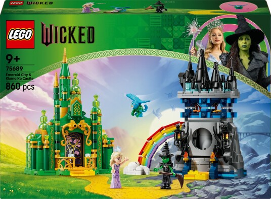 LEGO Wicked 75689 Emerald City og Kiamo Ko slottet LEGO Wicked 75689 Emerald City og Kiamo Ko slottet