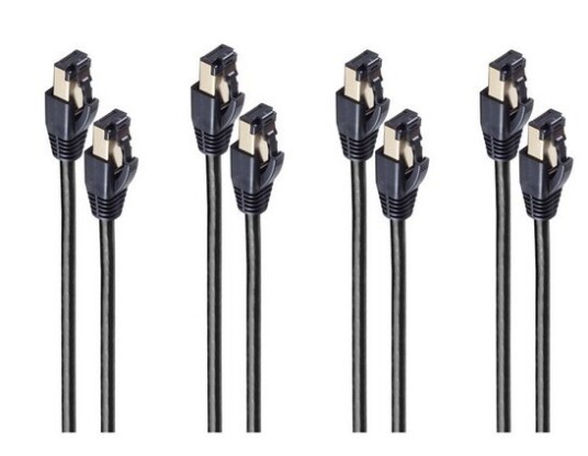 Shiverpeaks Bs08-41065-4 Nettverkskabel Svart 7,5 M Cat8.1 F/Ftp (Fftp) (Bs08-41065-4)