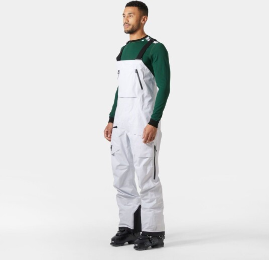 Helly Hansen Ridge Infinity Shell Bib 2.0 Herre Hvit Hvit M