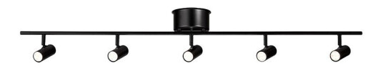 Belid Cato 5 Taklampe Matt Svart/Matt Svart
