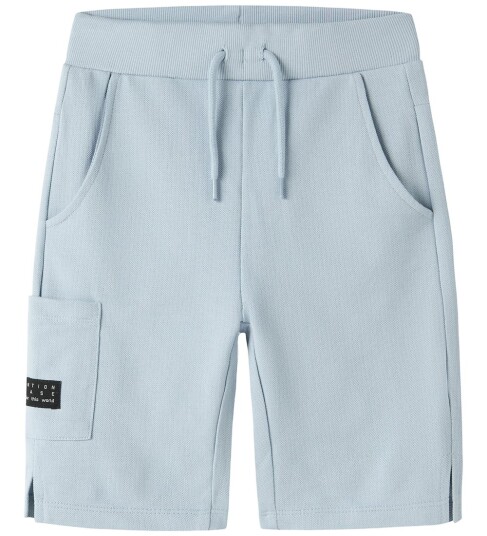 Name It Shorts   Piqué   NkmVivasse   Blue Tåke   Name It   12 år 152   Shorts   Blå