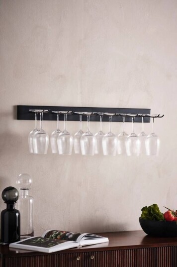 Jotex GIA vinglasstativ - bredde 80 cm Black mdf / metall 1665117-02-0 1598500-02-0 Jotex GIA vinglasstativ - bredde 80 cm Black mdf / metall 1665117-02-0 1598500-02-0