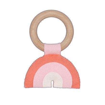 Hardicraft Lag selv/DIY sett Regnbue Rangle Rosa Filt