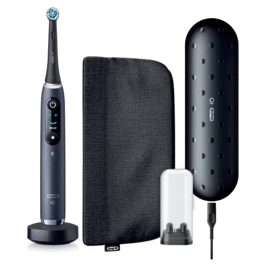 Oral-B iO Series 9 Luxe Elektrisk Tannbørste Svart Onyx Oral-B iO Series 9 Luxe Elektrisk Tannbørste Svart Onyx