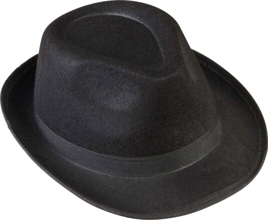 Widmann Svart Fedora Mafiahatt